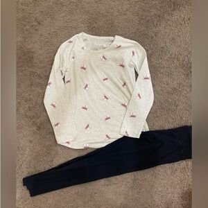 Girls Justice Fox Leggings Outfit size 14/16